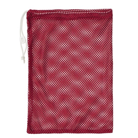 Perfectpitch 12 x 18 in. Mesh Equipment Bag, Red PE22112